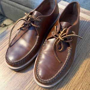 Sperry Men's Brown Leather Shoes